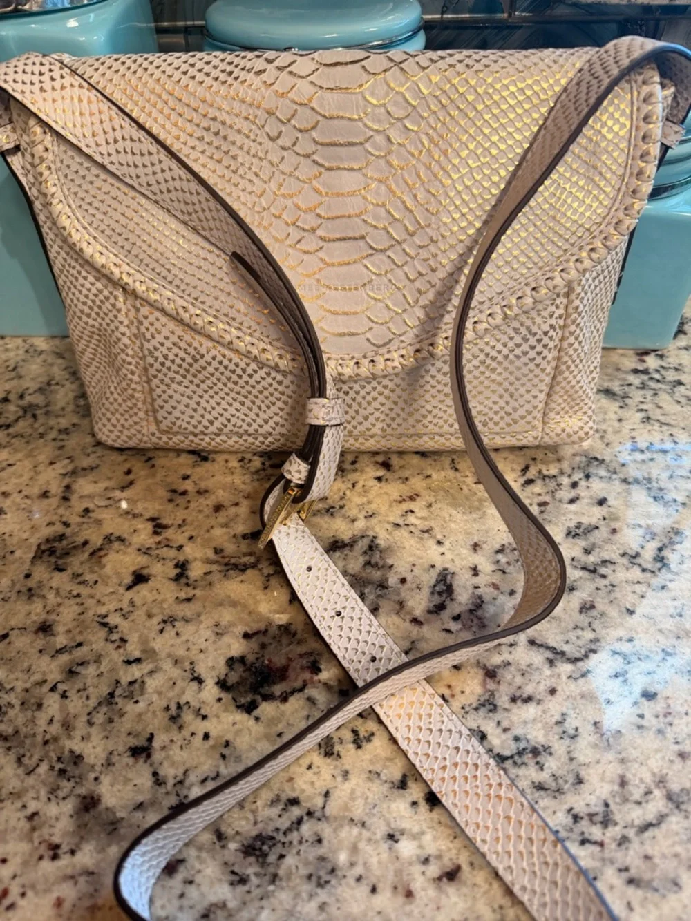 Aimee Kestenberg All For Love Leather Crossbody Bag - Picture 1 of 8